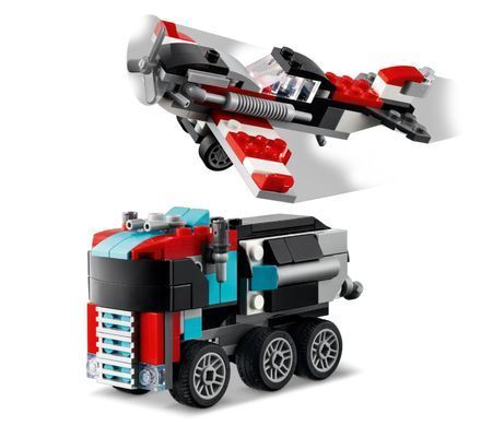 LEGO Конструктор Creator Бортова вантажівка з гелікоптером 31146 фото