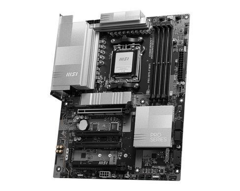 MSI Материнcька плата PRO X870-P WIFI sAM5 X870 4xDDR5 HDMI WiFi BT ATX 911-7E47-010 фото