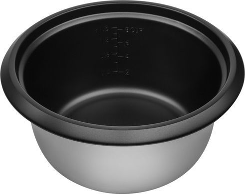Рисоварка Sencor, 500Вт, чаша-1,5л, електр. керування , знімна кришка, нерж. сталь, сірий SRM1550SS фото
