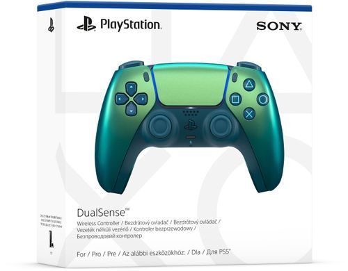 PlayStation Геймпад 5 Dualsense BT, Chrome Teal 1000044474 фото