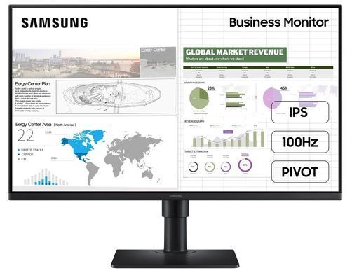 Samsung Монітор 27" S27D400 2*HDMI, DP, USB, IPS, 100Hz LS27D400GAIXCI фото