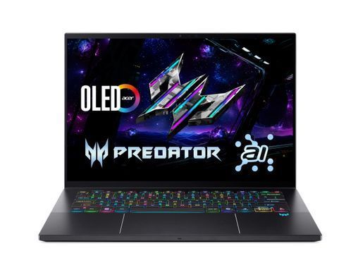 Acer Ноутбук Acer Predator Triton 14 PT14-52T 14.5" 2.8K OLED Touch, Intel U9-288V, 32GB, F1TB, NVD5070-8, Win11P, чорний NH.U0GEU.004 фото