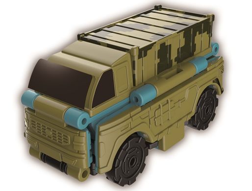 Flip Cars Машинка-трансформер 2 в 1 Военный грузовик и Самосвал EU463875-27 фото