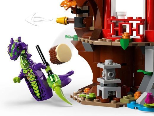 LEGO Конструктор LEGO Ninjago Автомобільна битва ніндзя біля будинку на дереві 71857 фото