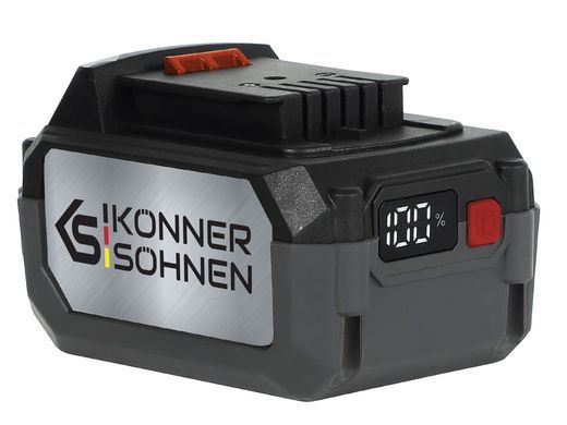 K&ouml;nner & S&ouml;hnen Кущоріз акумуляторний KS HT-20V 20В акб 1х2А&middot;год 55см крок різу 16мм 2.5кг KSHT-20VSET фото
