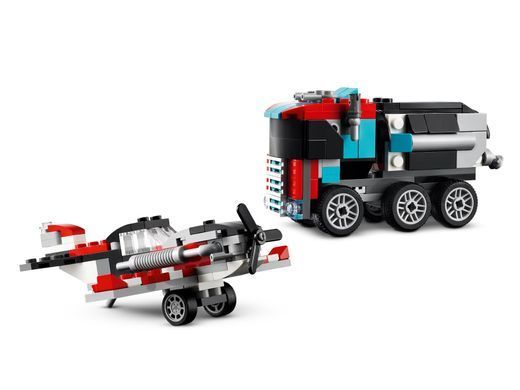 LEGO Конструктор Creator Бортова вантажівка з гелікоптером 31146 фото