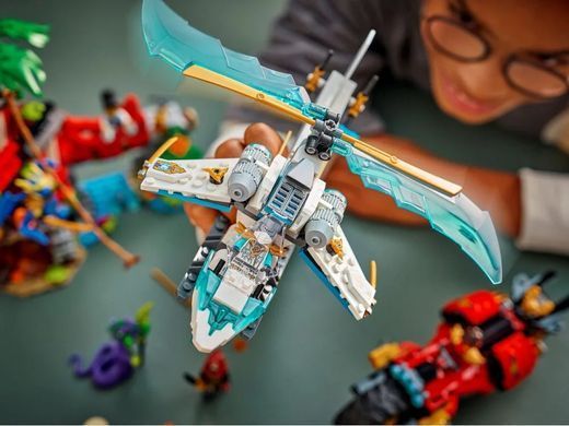 LEGO Конструктор LEGO Ninjago Автомобільна битва ніндзя біля будинку на дереві 71857 фото