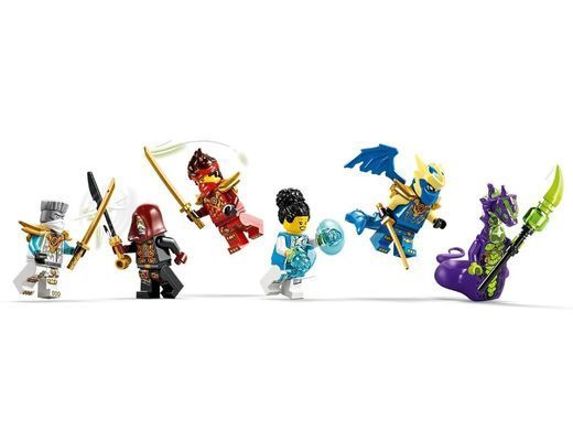 LEGO Конструктор LEGO Ninjago Автомобільна битва ніндзя біля будинку на дереві 71857 фото