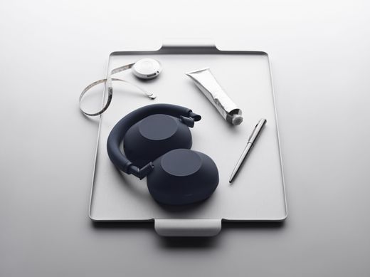 Sony Наушники Over-ear WH-1000XM6 BT 5.3, ANC, Hi-Res, AAC, LDAC, LC3, Wireless, Mic, Синий WH1000XM6L.E фото