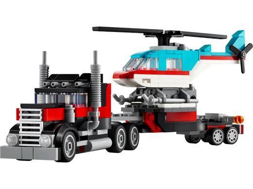 LEGO Конструктор Creator Бортова вантажівка з гелікоптером 31146 фото