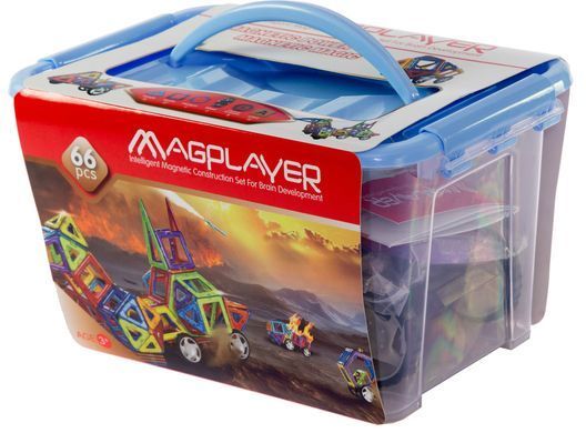 MagPlayer Конструктор магнитный 66 ед. (MPT-66) MPT-66 фото