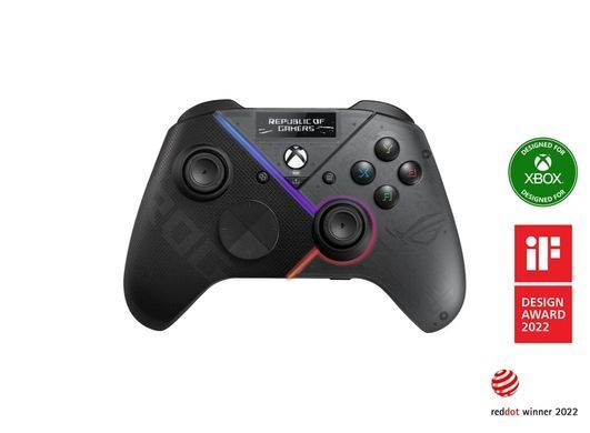 ASUS Геймпад ROG Raikiri Pro for Xbox, USB-A/BT/WL чорний 90GC00W0-BGP000 фото