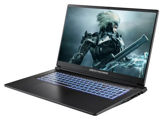 Dream Machines Ноутбук Dream Machines RT5050-17 17.3FHD IPS, AMD AI 7 350, 32GB, F2TB, NVD5050-8, DOS, чорний RT5050-17UA25 фото