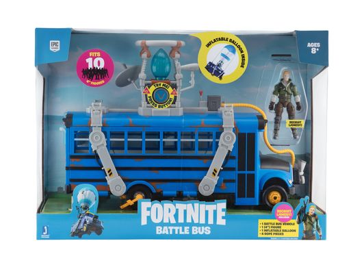 Игровой набор Fortnite Deluxe Vehicle Battle Bus, автобус и фигурка FNT0380 фото