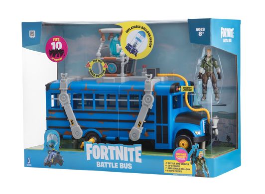 Ігровий набір Fortnite Deluxe Vehicle Battle Bus, автобус і фігурка FNT0380 фото