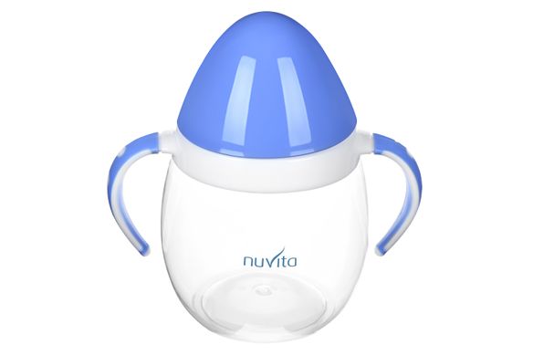 Набор Nuvita для кормления 6м+ Голубой 3 предмета. NV1491Blue фото