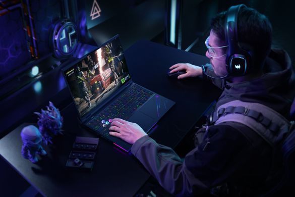 Acer Notebook Predator Helios 16 PH16-73 16" OLED, Intel U9-275HX, 64GB, F2TB, NVD5070Ti-12, Win11P, black NH.QW1EU.002 фото