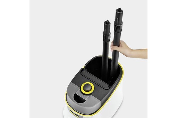 Karcher Пароочисник SC 4 Deluxe Iron, 2200Вт, 1300мл, 4Бар, праска, швабра, білий 1.513-462.0 фото