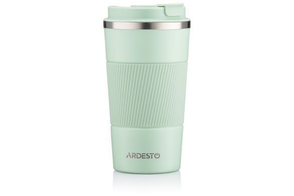 ARDESTO Термочашка Urban 500 мл, нержавеющая сталь, зеленый AR2650GT фото