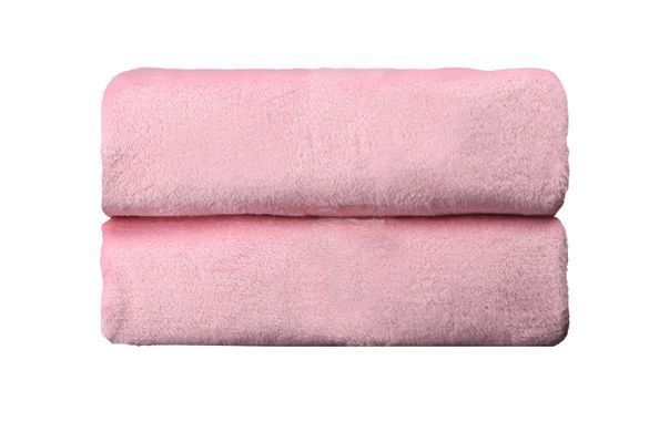 ARDESTO Плед Flannel, 200х220см, рожевий, 100% поліестер
