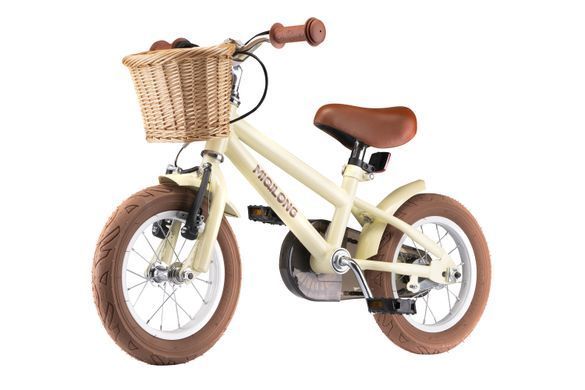 Miqilong Дитячий велосипед RM 12" бежевий ATW-RM12-BEIGE фото