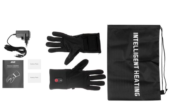 Рукавиці з підігрівом 2E Touch Lite Black, розмір XL/XXL 2E-HGTLTL-BK фото