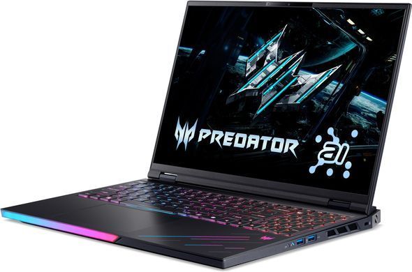 Acer Notebook Predator Helios 16 PH16-73 16" OLED, Intel U9-275HX, 64GB, F2TB, NVD5070Ti-12, Win11P, black NH.QW1EU.002 фото
