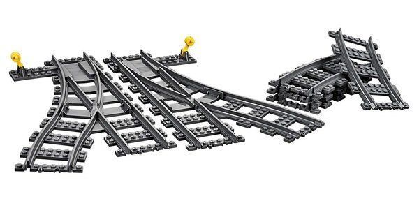 LEGO Конструктор City Железнодорожные стрелки 60238 60238 фото