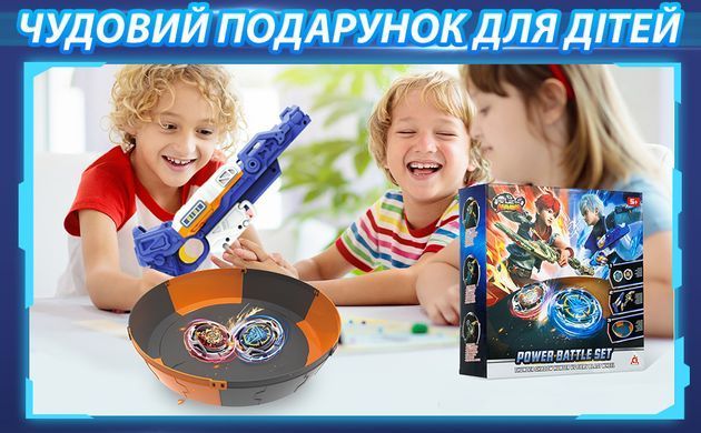 Infinity Nado Набор VII Power Battle Set &laquo;Громовой охотник теней&raquo; и &laquo;Огненное колесо взрыва&raquo; (Thunder Shadow Hunter vs Fiery Blast Wheel) EU664180 фото