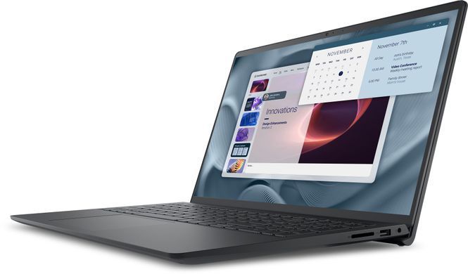 Dell Ноутбук Dell Pro 15 Essential 15.6" FHD AG, AMD R5-7520U, 8GB, F512GB, UMA, Lin, чорний PV15255MDO850UA_UBU фото