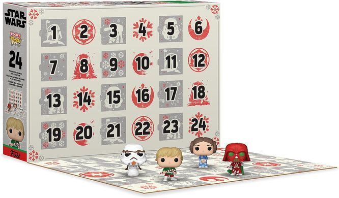 Funko Набор подарочный Funko POP Advent Calendar: Star Wars Holiday 62090 фото
