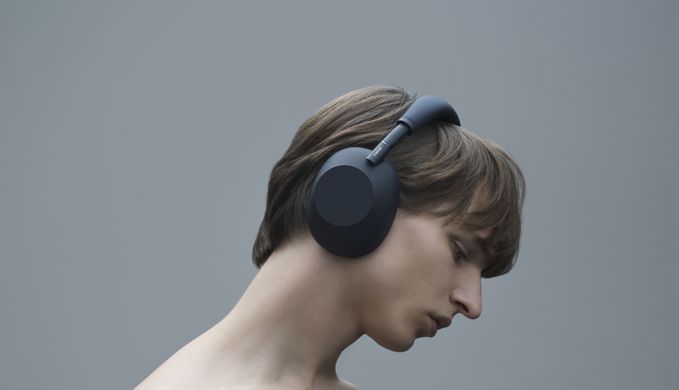Sony Наушники Over-ear WH-1000XM6 BT 5.3, ANC, Hi-Res, AAC, LDAC, LC3, Wireless, Mic, Синий WH1000XM6L.E фото