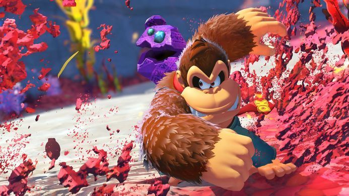 Games Software Гра консольна Switch 2 Donkey Kong Bananza, картридж 0045496312763 фото