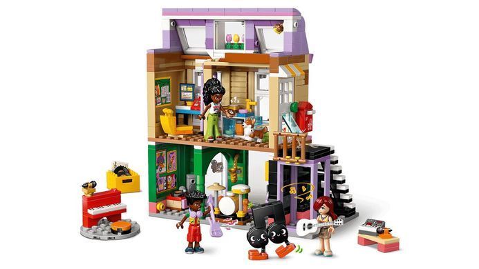 LEGO Конструктор LEGO Friends Музична крамниця і квартира 42653 фото