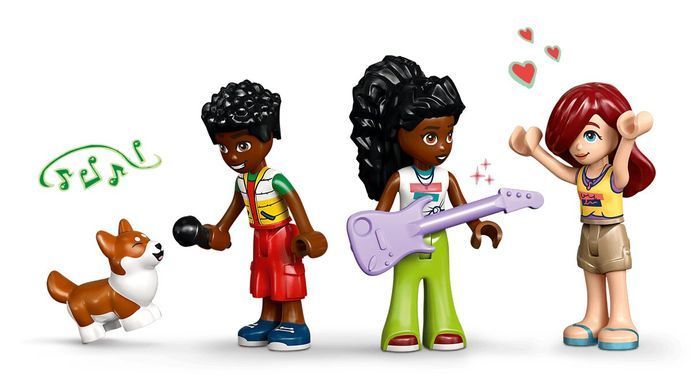 LEGO Конструктор LEGO Friends Музична крамниця і квартира 42653 фото