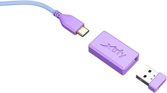 Cherry Xtrfy Миша M8 WIRELESS Frosty Purple M8W-RGB-PURPLE фото