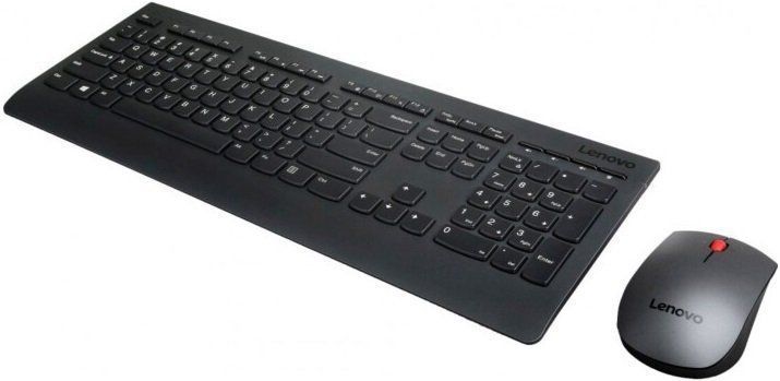 Lenovo Комплект клавіатура та миша Professional WL, EN/UKR/RU, чорний 4X31D64775 фото