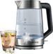Gorenje Електрочайник 1.7л, 2,200 Вт, strix контроль, скло, білий 4 - магазин Coolbaba Toys
