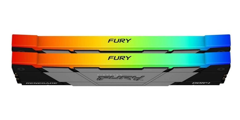 Kingston Память ПК DDR4 64GB KIT (32GBx2) 3200 FURY Renegade RGB KF432C16RB2AK2/64 фото