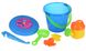 Набор для игры с песком Same Toy с Летающей тарелкой (синее вед.ро) 8 ед. 1 - магазин Coolbaba Toys