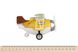 Самолет металический инерционный Same Toy Aircraft желтый со светом и музыкой 3 - магазин Coolbaba Toys