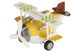 Самолет металический инерционный Same Toy Aircraft желтый со светом и музыкой 1 - магазин Coolbaba Toys
