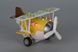 Самолет металический инерционный Same Toy Aircraft желтый со светом и музыкой 2 - магазин Coolbaba Toys
