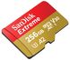 Карта пам'яті SanDisk microSD 256GB C10 UHS-I U3 R190/W130MB/s Extreme V30 + SD 7 - магазин Coolbaba Toys