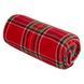 ARDESTO Плед Fleece 130x160см, 100% поліестер, клітинка, червоний
