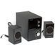 Microlab Акустична система M-223 2.1, 17W, mini-jack, чорний 3 - магазин Coolbaba Toys