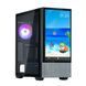 Zalman Корпус Z10 DS, без БП, 2xUSB3.0, 1хUSB Type-C, 2х120мм, 1x120мм ARGB, TG Side Panel, ATX, Monitor, чёрный 5 - магазин Coolbaba Toys