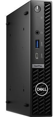 Dell Комп'ютер персональний неттоп OptiPlex 7020 MFF, Intel i3-14100T, 8GB, F256GB, UMA, WiFi, кл+м, Win11P N002O7020MFF фото