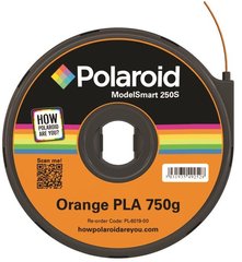 Картридж з ниткою Polaroid ModelSmart 250s, 1.75мм / 0.75кг, PLA, помаранчевий 3D-FL-PL-6019-00 фото