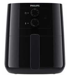 Мультипечь PHILIPS Essential , 1400Вт, чаша-0,8л, механическое управл., пластик, черный HD9200/90 фото